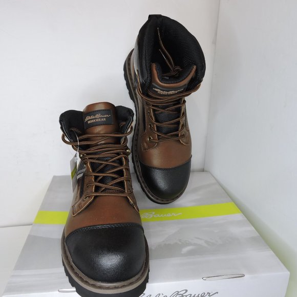 Eddie Bauer men's safety work boots brand new - Picture 2 of 5